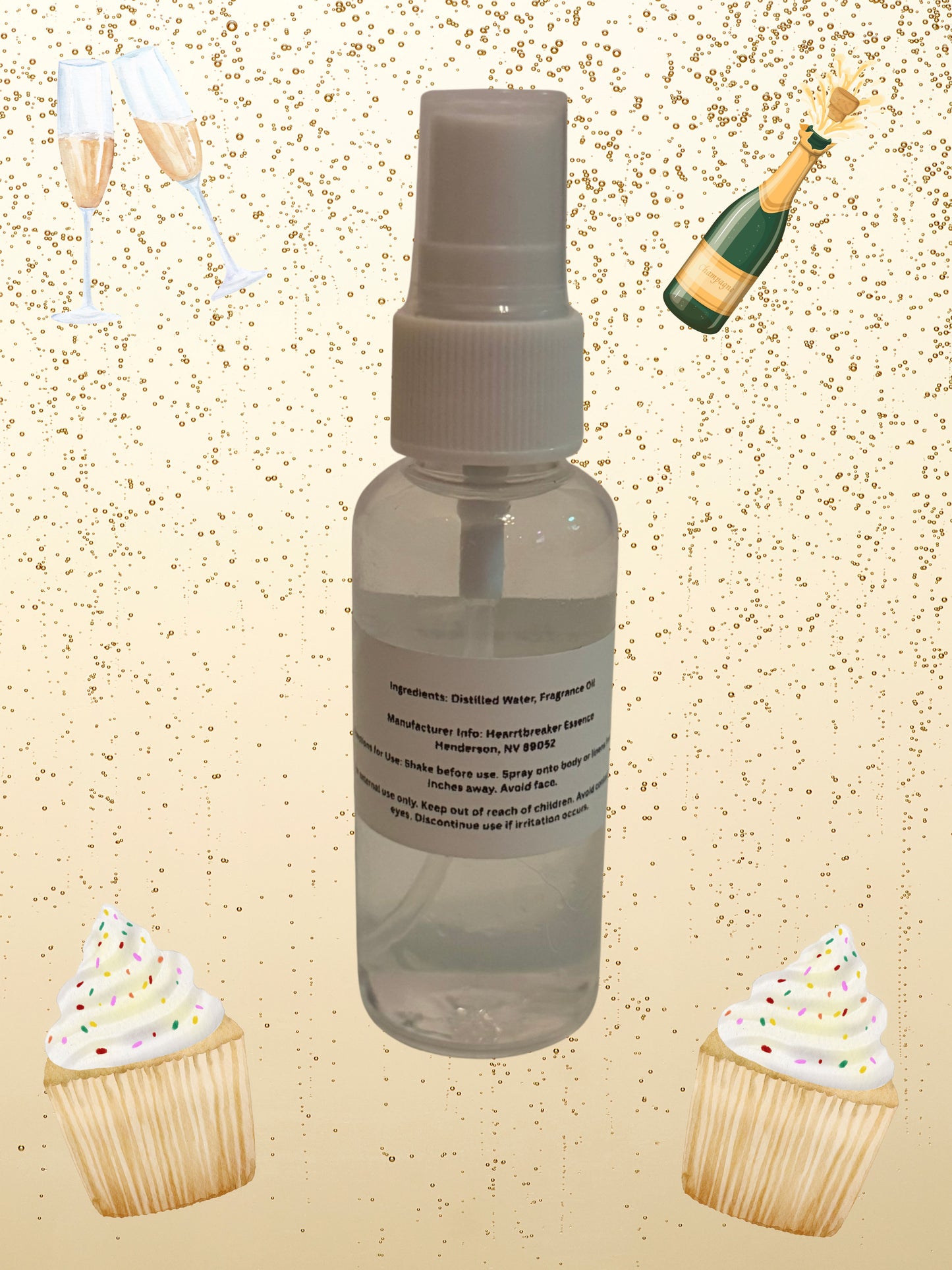 Champagne Cupcake Fragrance Spray