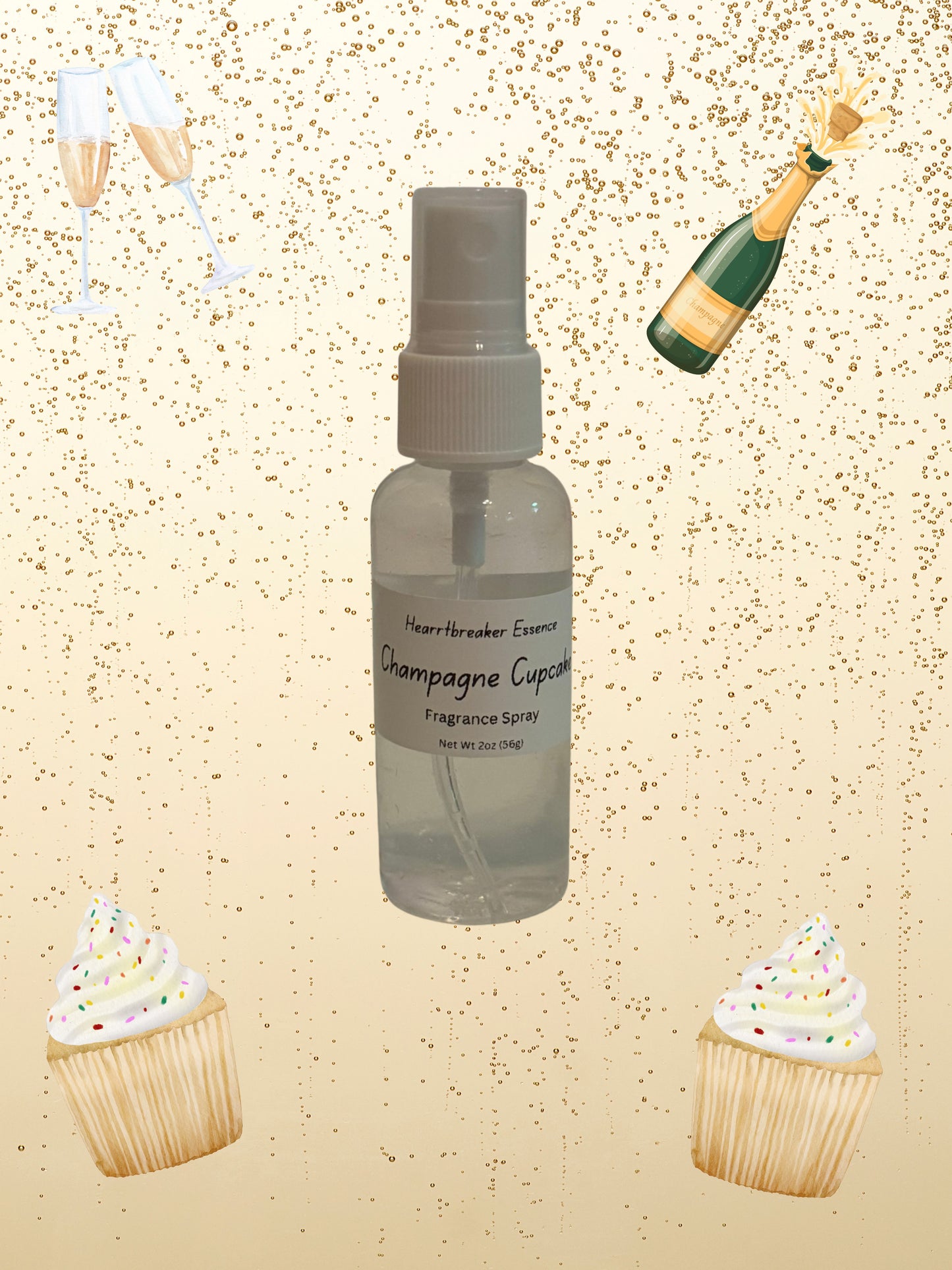 Champagne Cupcake Fragrance Spray