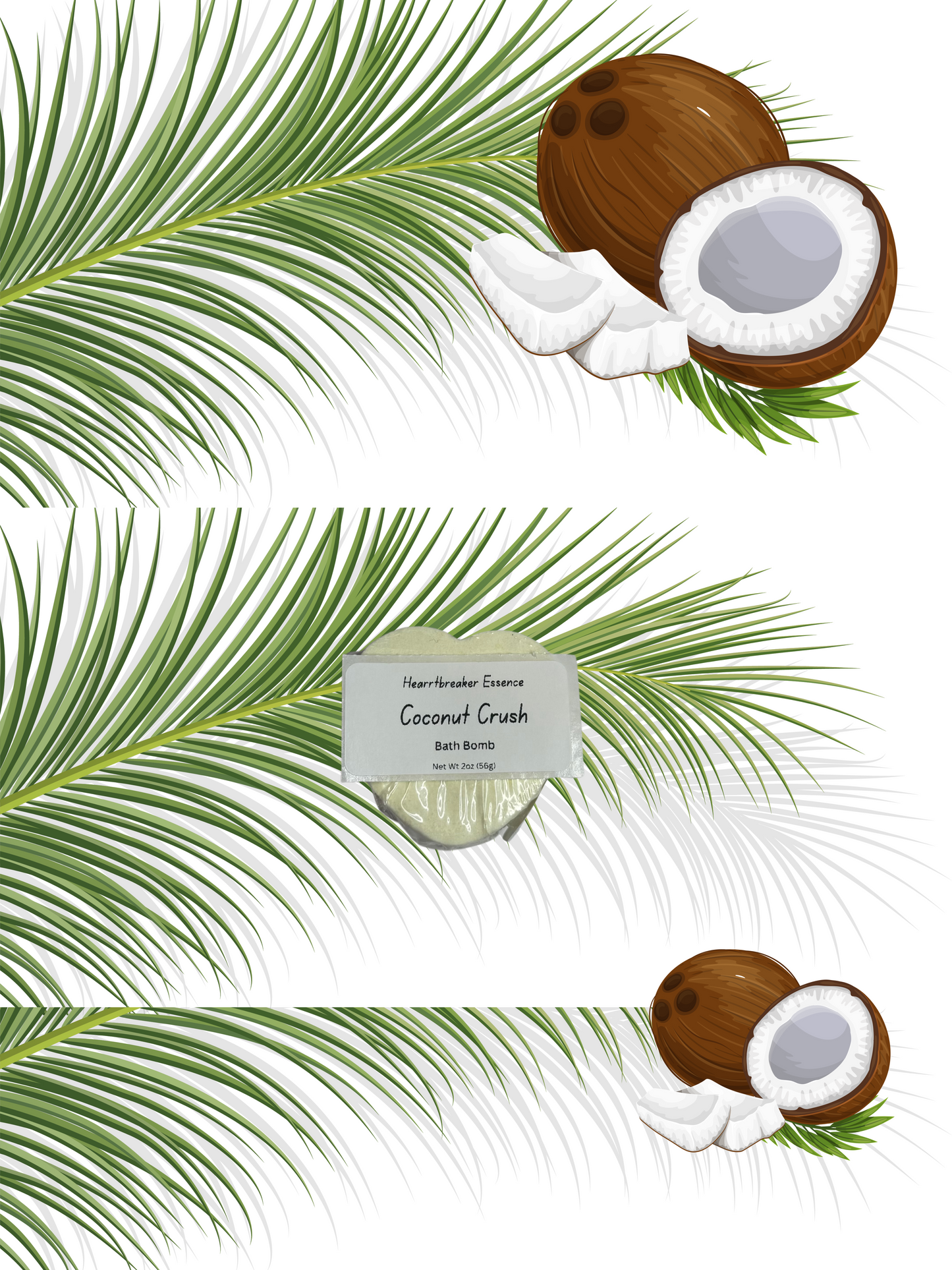 Coconut Crush Bath Bomb