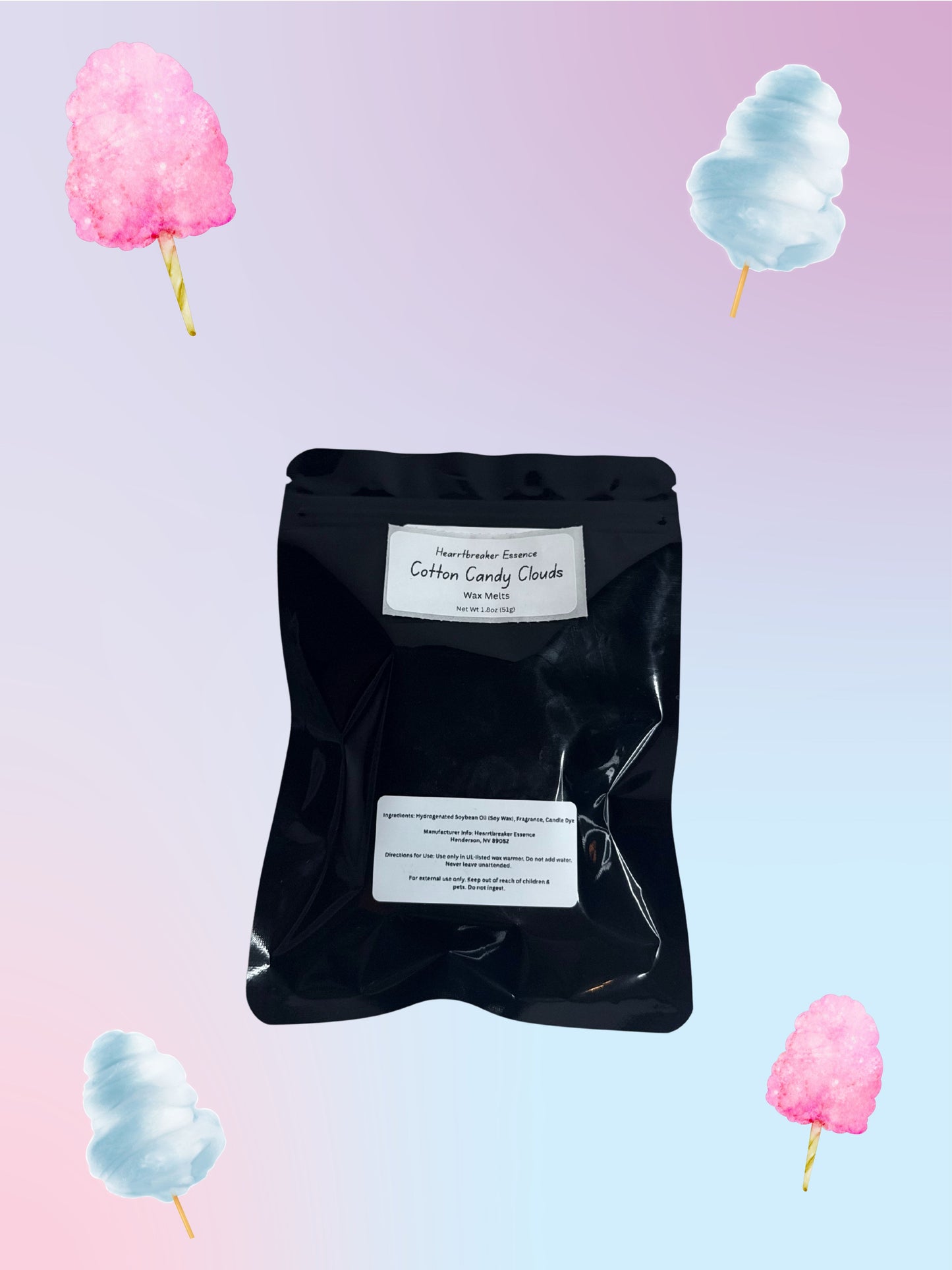 Cotton Candy Clouds Wax Melts